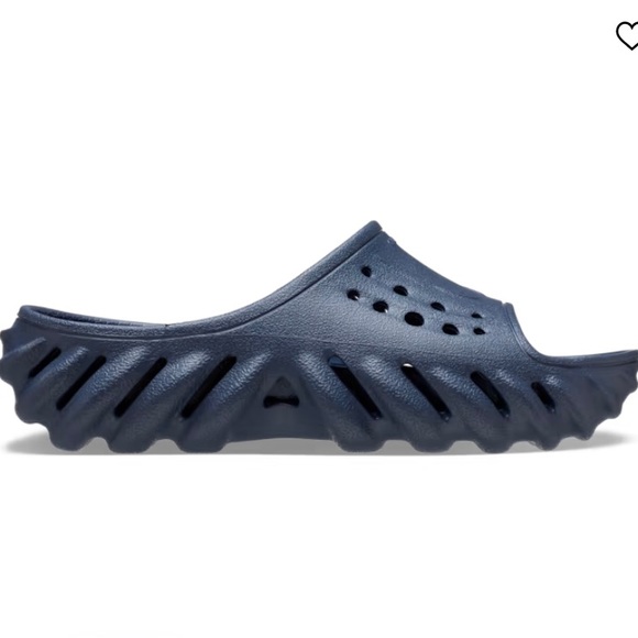 🆕Crocs Echo Slide, Size J-6 Same as Women’s 8. Color: Storm Blue - Picture 3 of 9